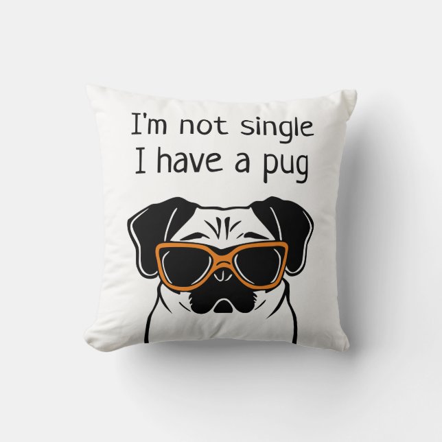 Nicht Single Kissen (Vorderseite)