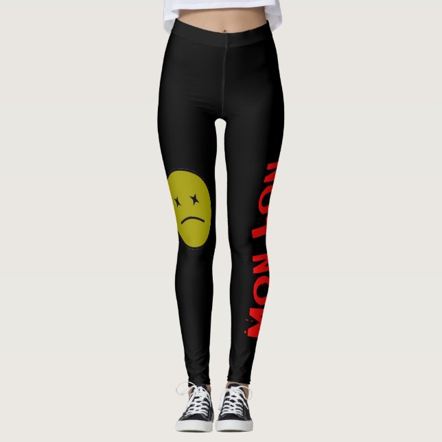 Nicht so ins Gesicht Leggings (Vorderseite)