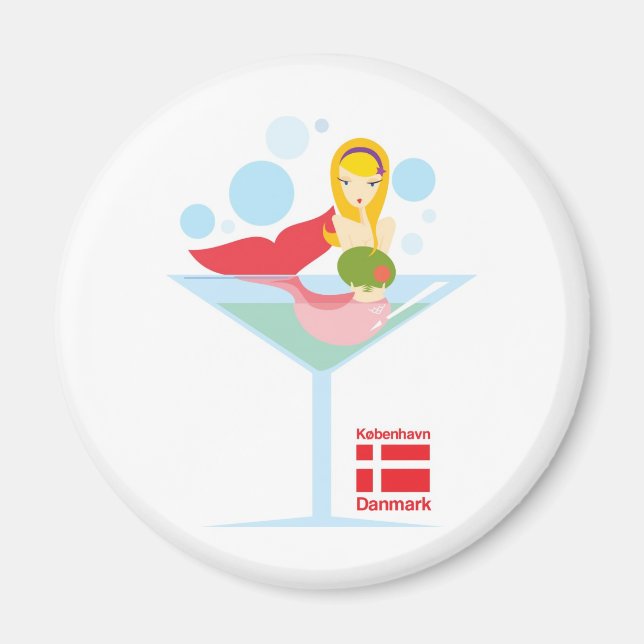 nicht so kleine Meerjungfrau Magnet (Vorne)