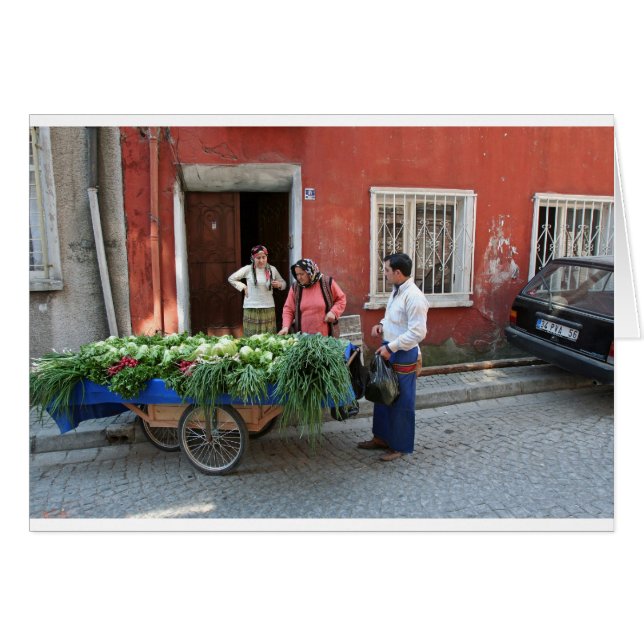 Nicht so moderne Komfortkarte (Vorderseite (Horizontal))