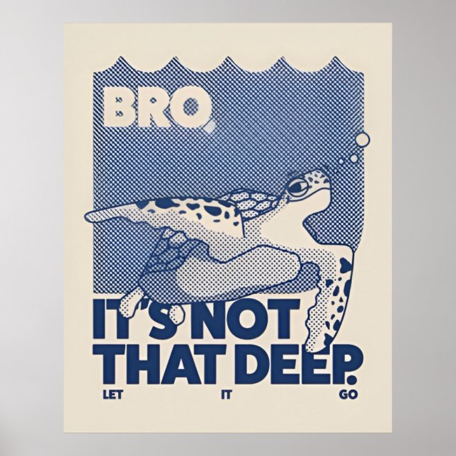 Nicht so tief  poster (Vorne)