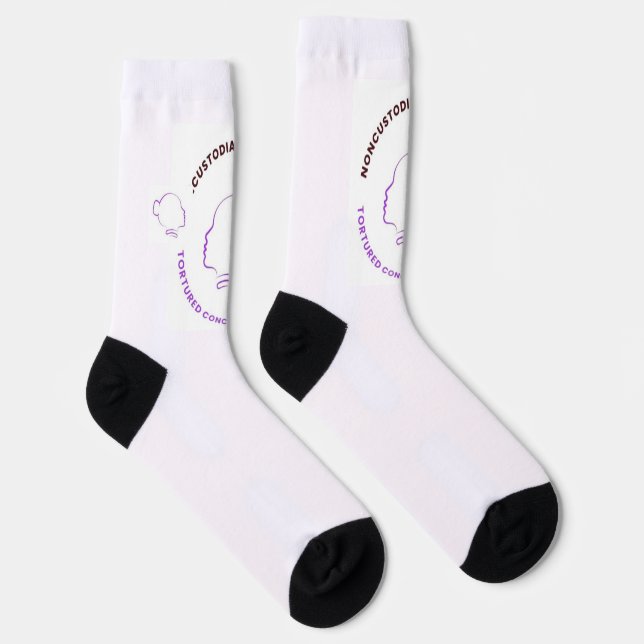 Nicht sorgeberechtigte Muttertags-Socken Socken (Rechts)