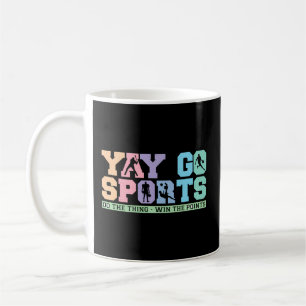 Nicht sportlicher Fan Go Sport Yay Sport Kaffeetasse