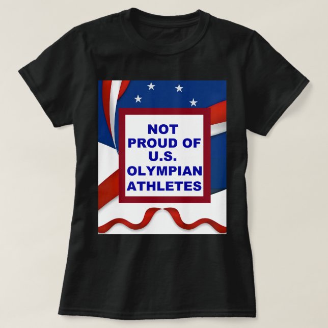 Nicht stolz T-Shirt (Design vorne)