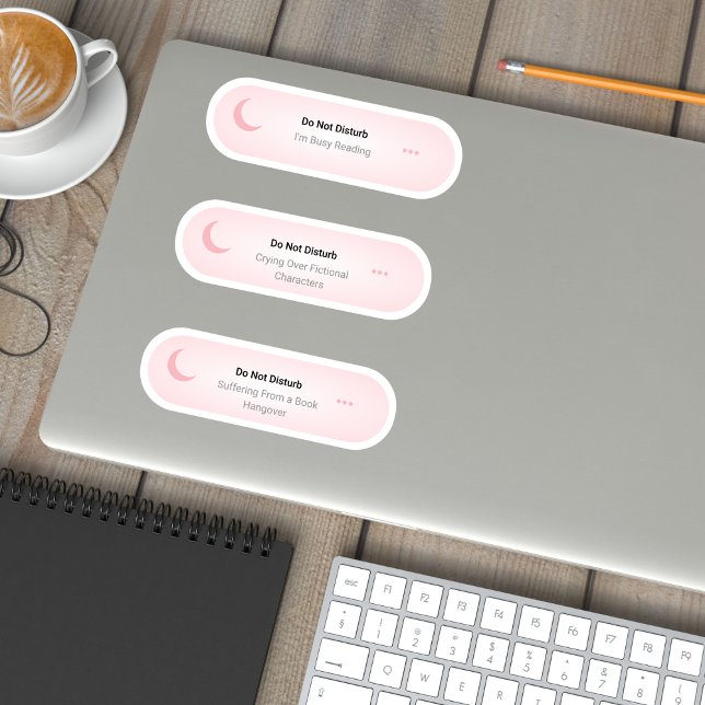 Nicht stören - Set buchen Aufkleber (Von Creator hochgeladen)