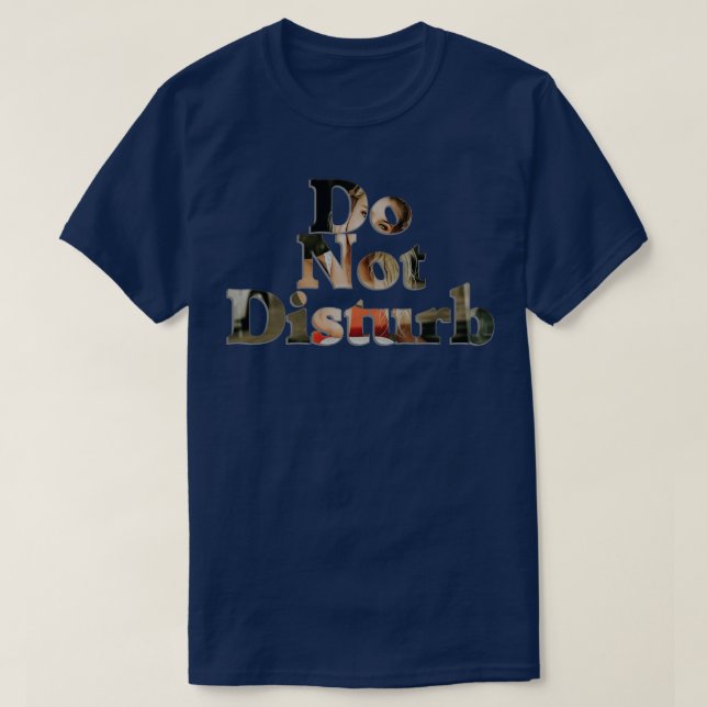 Nicht stören T-Shirt (Design vorne)