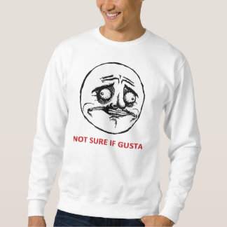 Nicht Sure wenn Gusta - 2 versahen Sweatshirt mit