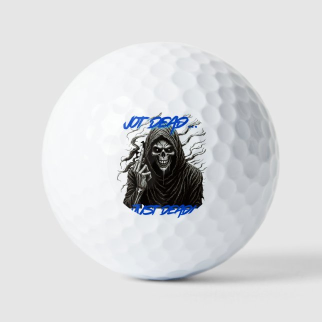 Nicht tot, nur tot golfball (Vorderseite)
