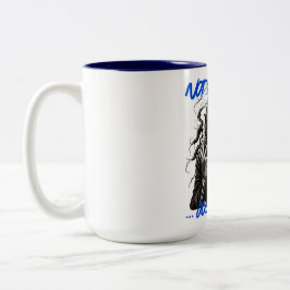 Nicht tot, nur tot zweifarbige tasse