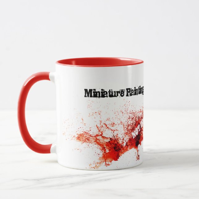 NICHT TRINKWASSER - ein Farbentopf-Tasse byHudson Tasse (Links)