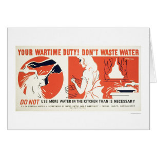 Nicht tun Abwasser-Küche WPA