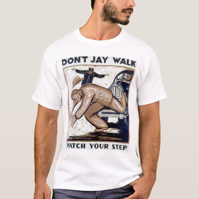 Nicht tun Jay-Weg 1937 WPA T-Shirt (Vorderseite)