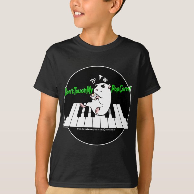 Nicht tun Touch mein Popcorn! T-Shirt (Vorderseite)