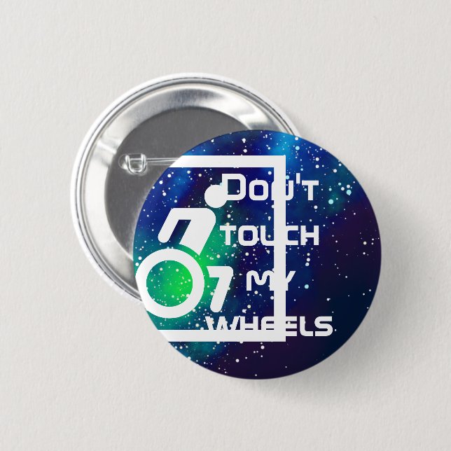 Nicht tun Touch meine Rad-kundengerechte Button (Vorne & Hinten)