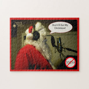 "Nicht tun X heraus mein Weihnachts" Puzzlespiel