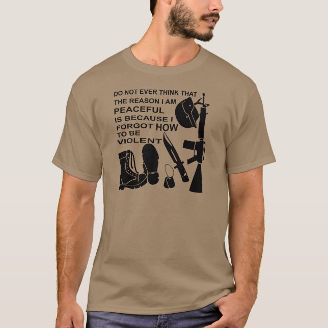 Nicht überhaupt denken Sie, dass der Grund, den T-Shirt (Vorderseite)