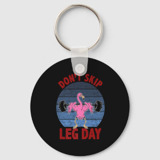 Nicht überspringen: Leg Day, Funny Bodybuilding, F Schlüsselanhänger