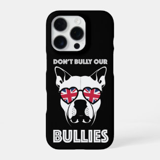nicht unsere Bullen einschüchtern iPhone 16 Pro Hülle