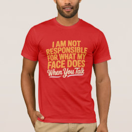 Nicht verantwortlich  T-Shirt