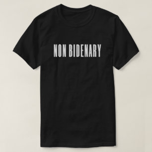 Nicht verbindlich Anti Joe Biden Dunkler T - S T-Shirt