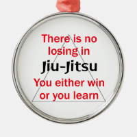 Nicht verlierend in Jiu Jitsu
