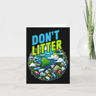 Nicht Verschmutzen Anti-Verschmutzung Nein Umwelt  Karte