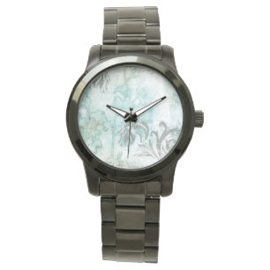 Nicht-Verschönerter Blumen-Spray III Armbanduhr