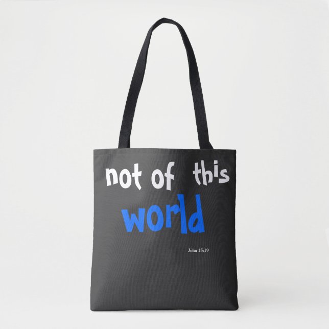 Nicht von dieser Welt Tasche (Vorderseite)