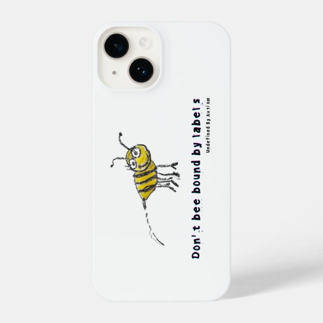 Nicht von Labels iPhone Case gebunden werden iPhone 14 Hülle (Rückseite)