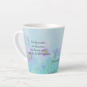 Nicht von Might - Zechariah 4:6 Milchtasse