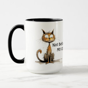 Nicht vor meinem Kaffeeks Tasse