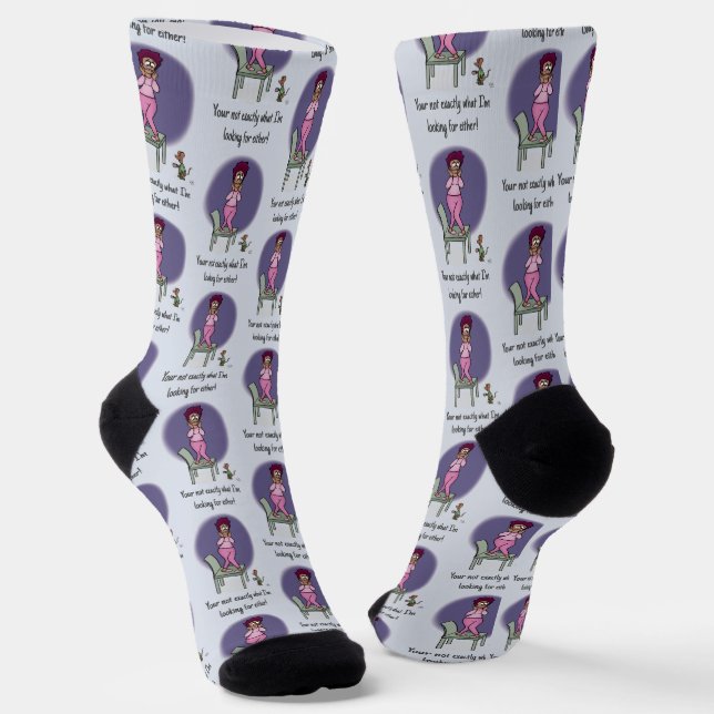 Nicht was ich nach Crew Socks suche Socken (Gewinkelt)