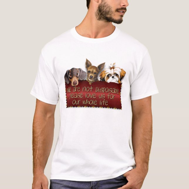 Nicht Wegwerf T-Shirt (Vorderseite)