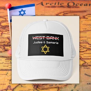 Nicht Westbank, Judäa Samaria Israel Truckerkappe