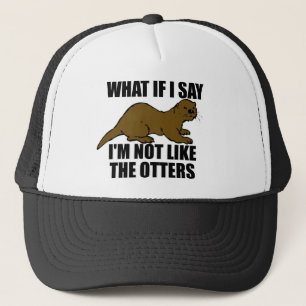 Nicht wie die Otter Truckerkappe