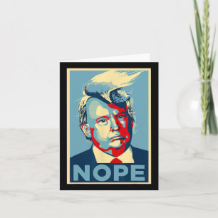 Nicht wieder Abstimmung 2024 gegen Trump gegen Bid Karte