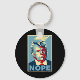 Nicht wieder Abstimmung 2024 gegen Trump gegen Bid Schlüsselanhänger
