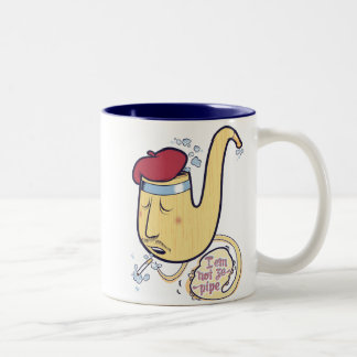 Nicht ze Rohr Zweifarbige Tasse