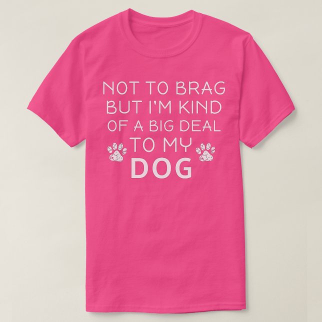 Nicht zu bummeln, aber ich bin irgendwie ein große T-Shirt (Design vorne)