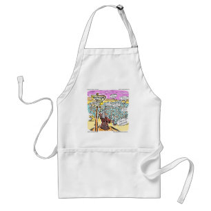 Nicht zu Versuchung? Funny Gifts Cards & T-Shirts Schürze