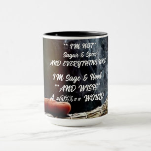 Nicht Zucker und Gewürz Tasse