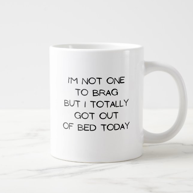 Nicht zum Anfassen Jumbo-Tasse (Rechts)