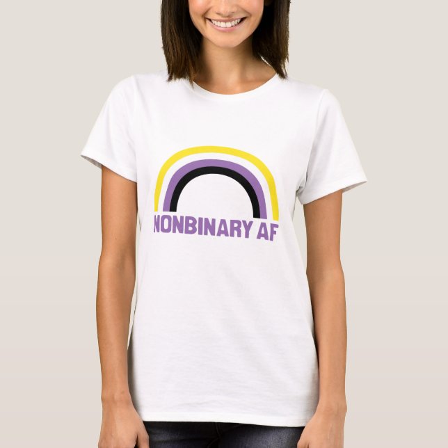Nichtbinäre AF T-Shirt (Vorderseite)