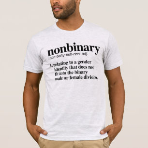 Nichtbinäre Definition T-Shirt