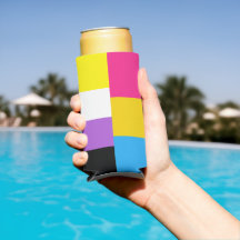 Nichtbinäre pansexuelle Dual-Pride-Flagge