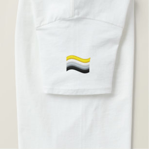 Nichtbinärer Prix Besticktes T-Shirt