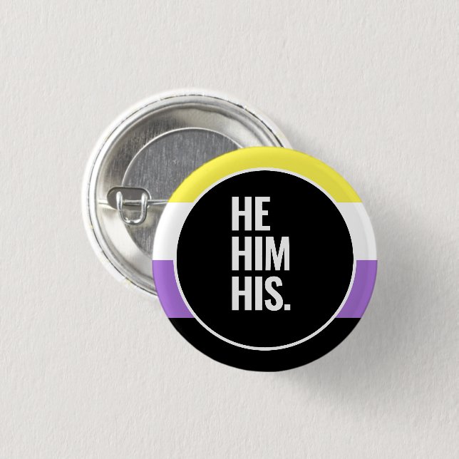 Nichtbinärer Prix Button (Vorne & Hinten)