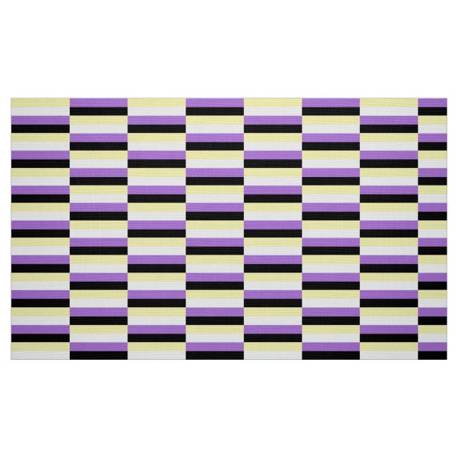 Nichtbinärer Prix Stoff (Fat Quarter (45,7 x 55,9 cm))