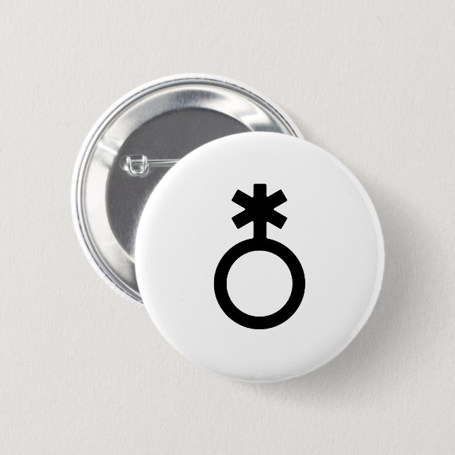 Nichtbinäres Generikum Button (Vorne & Hinten)
