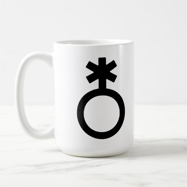 Nichtbinäres Generikum Kaffeetasse (Links)